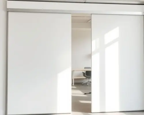 Instalación de tabiques de pladur con puerta corredera, pladuristas en Maresme