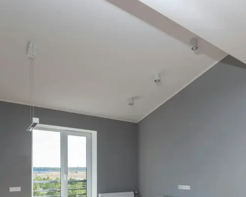 instalacion techo pladur inclinado maresme
